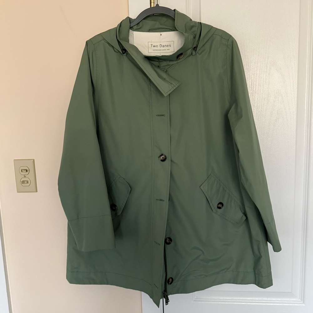 Two Danes short trench coat